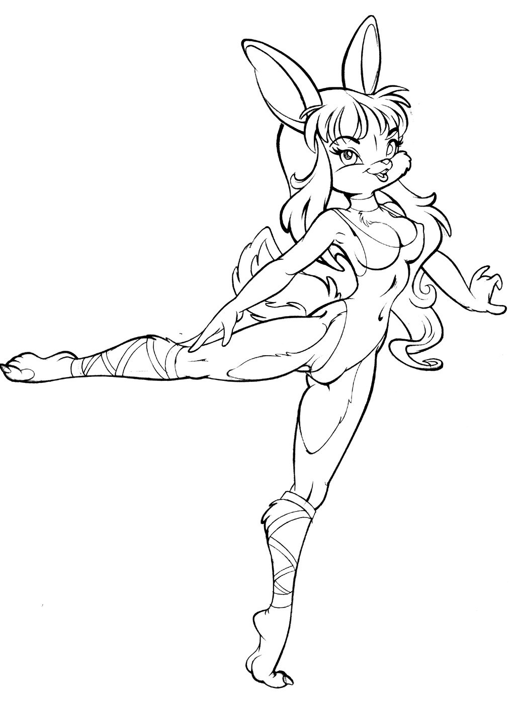 Ballerina Bunny by Steve Martin, Sketch