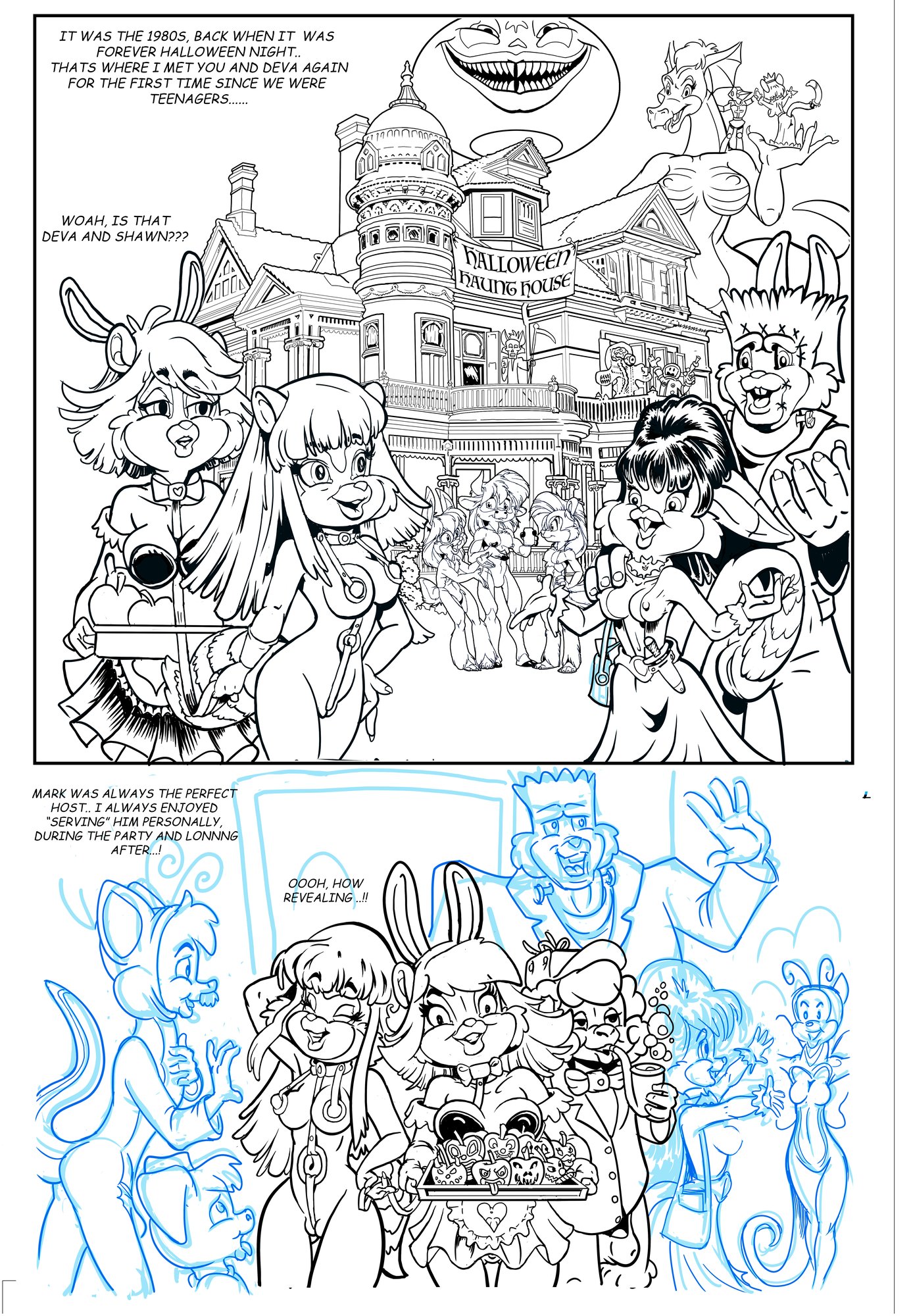 BEBE Halloween Party page 51 by Steve Martin