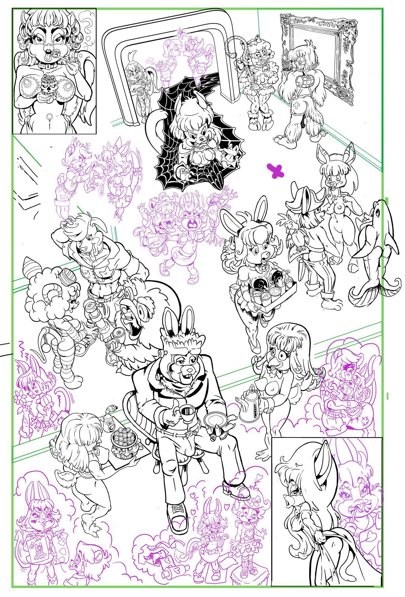 BEBE Halloween Party page 54 by Steve Martin