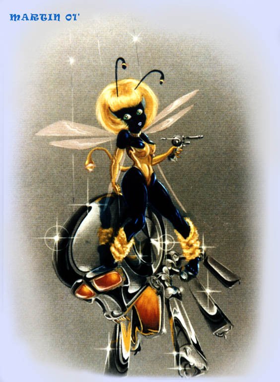 Bee Grrl by Steve Martin, Finished
