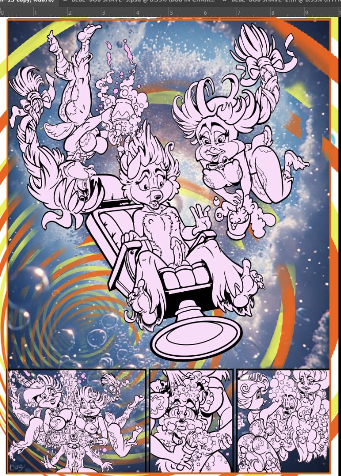 Bobbi Falling by Steve Martin, Finished