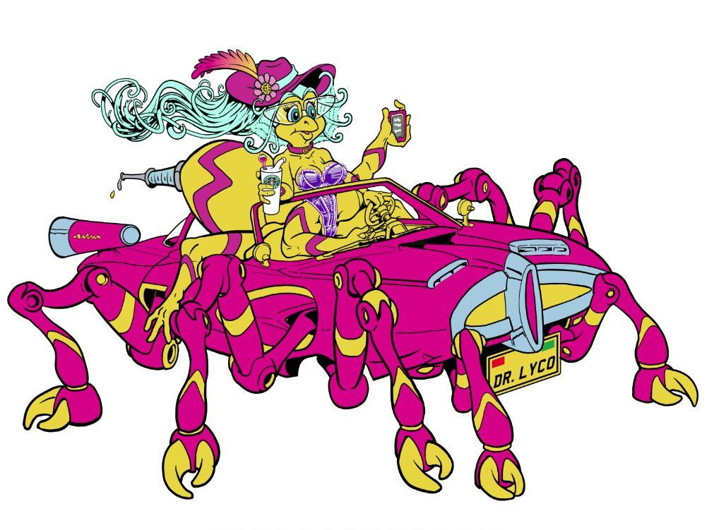 Dr Lyco Moble by Steve Martin, Finished