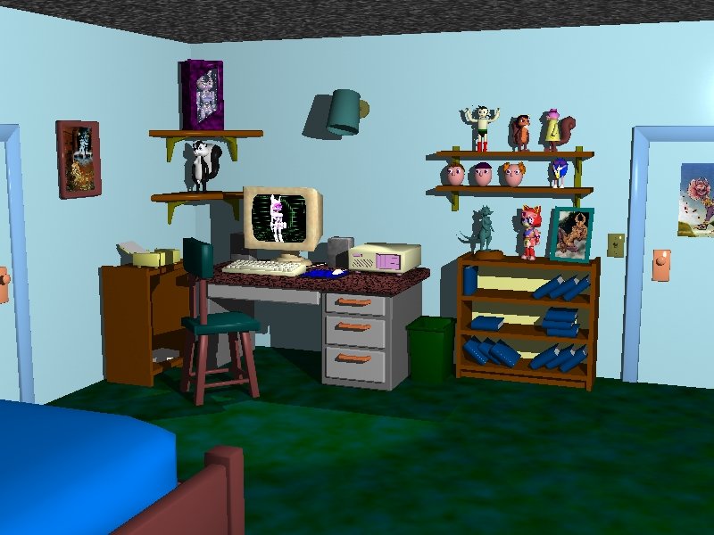 Fan Room by Steve Martin, Sketch