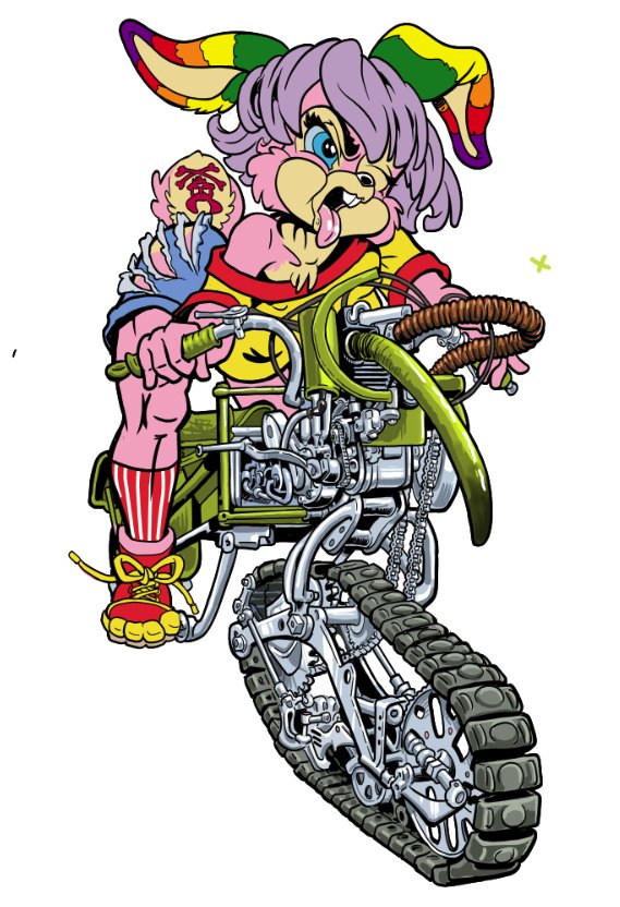 Fembunnybike by Steve Martin, Finished