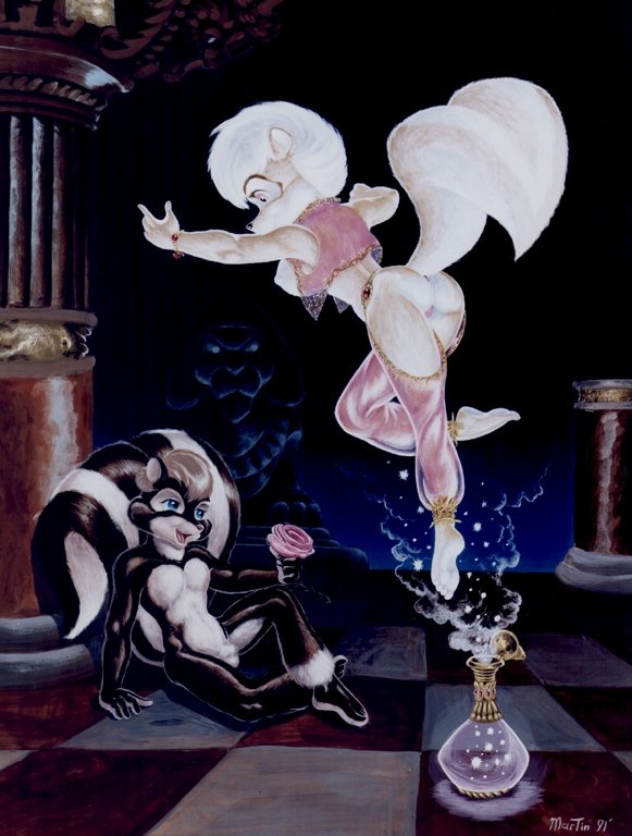 Genie Skunkette by Steve Martin, Finished