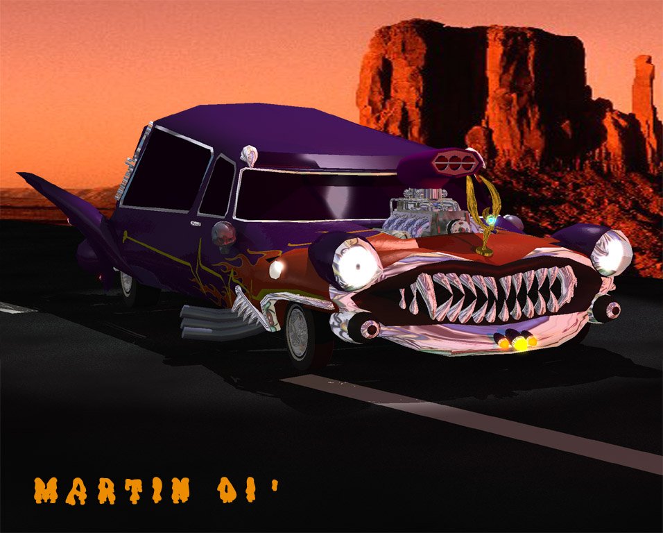 Give Untilit Hearse by Steve Martin, Finished