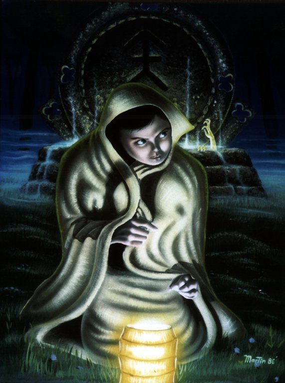 Kitsu By The Well by Steve Martin, Finished