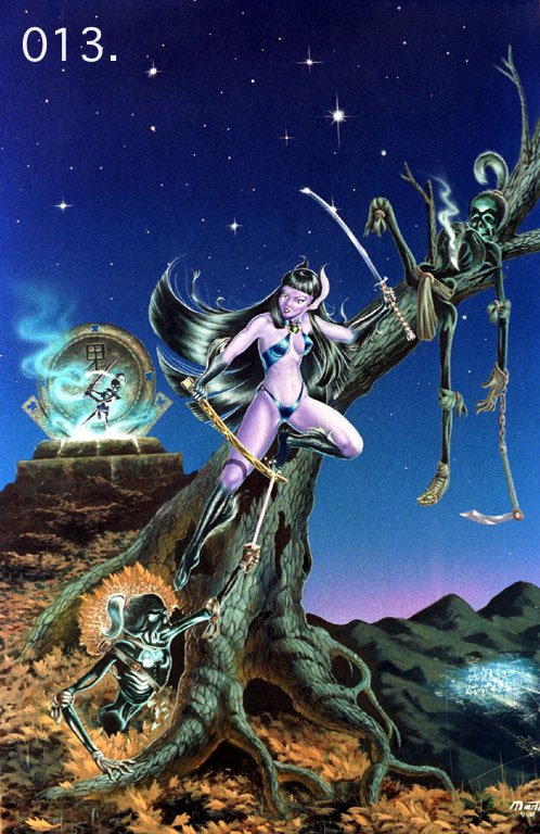 Kitsu Vs Demon by Steve Martin, Finished