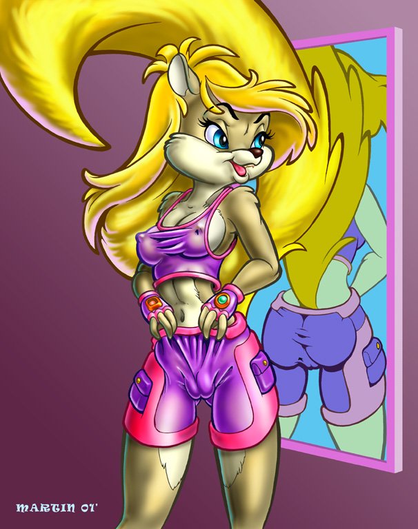 Kitty In Mirror by Steve Martin, Finished