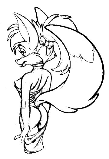 Lonefoxxenne by Steve Martin, Sketch