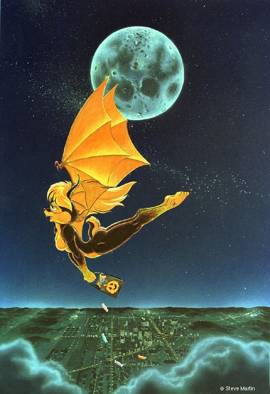 Moon Bat by Steve Martin, Finished