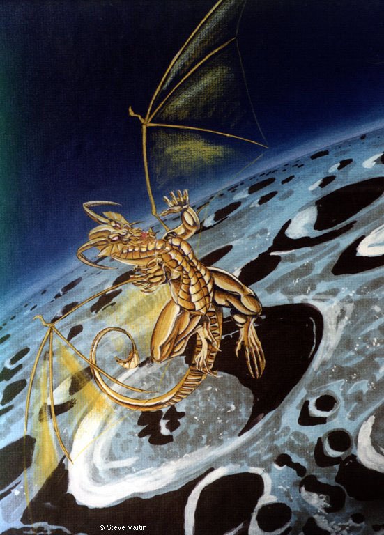 Moon Dragon by Steve Martin, Finished