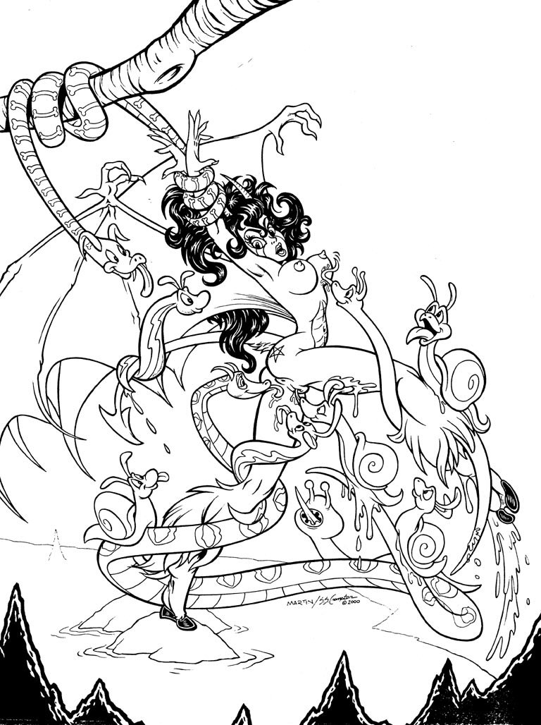 Line Art 26 by Steve Martin, Line art