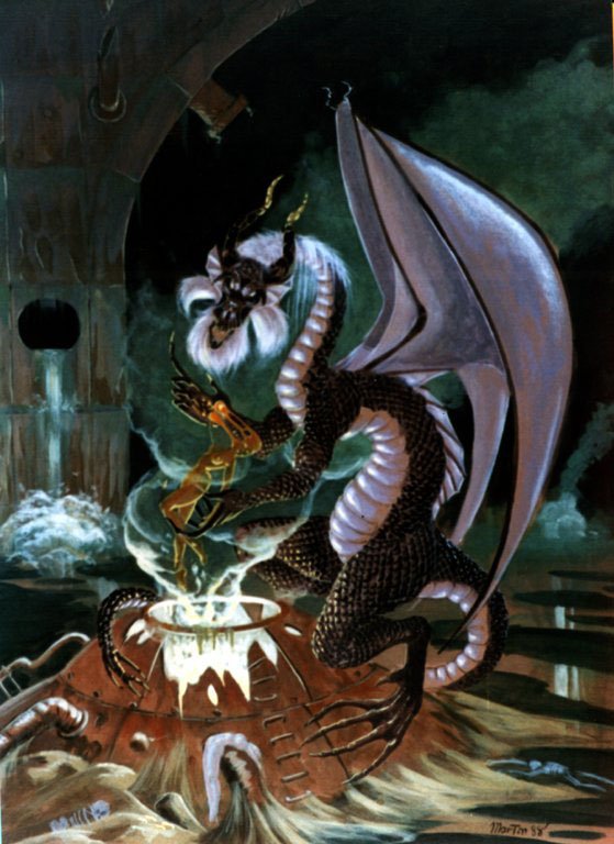 Dragons 151 by Steve Martin, Finished