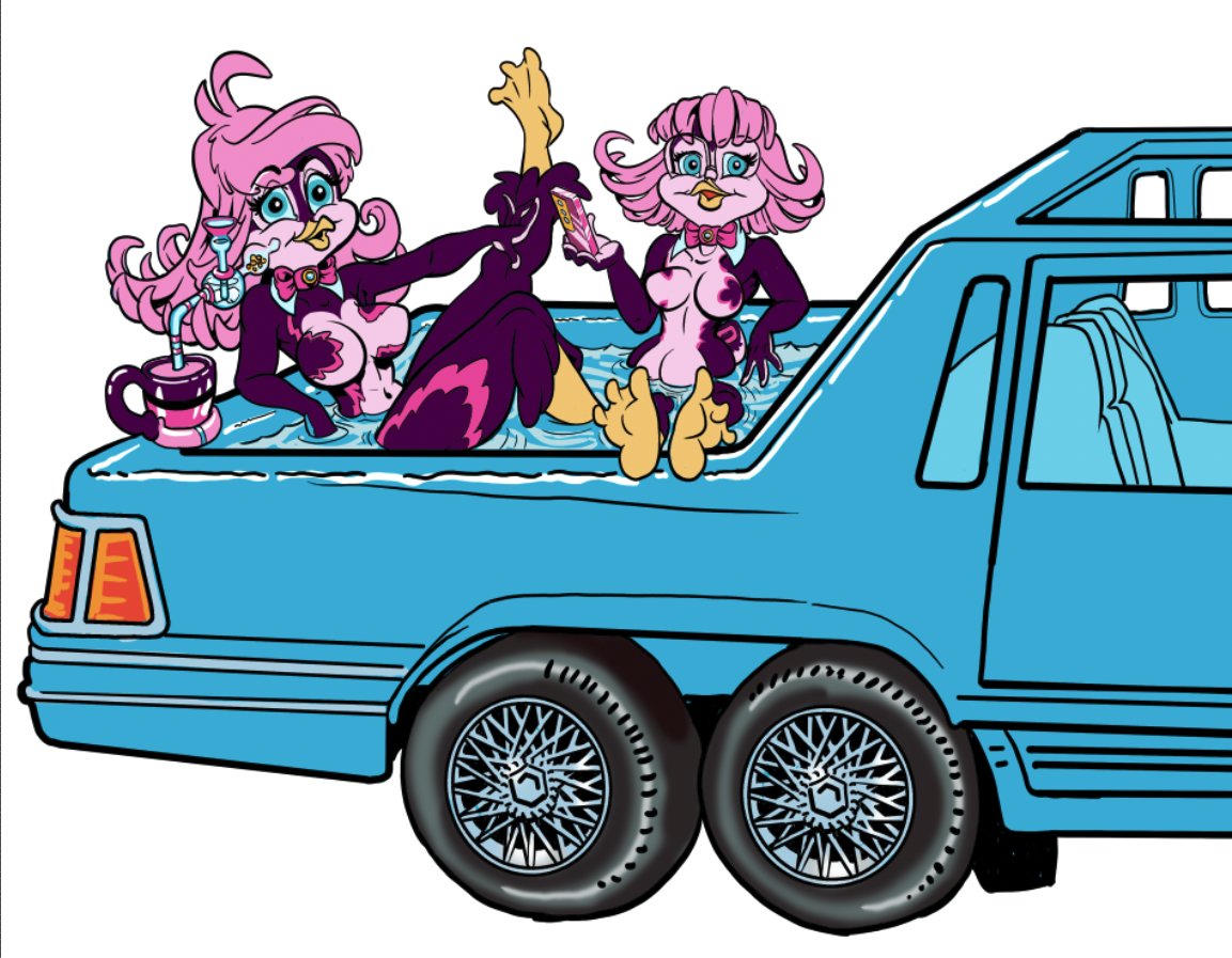 Ppenguins In Car by Steve Martin, Finished
