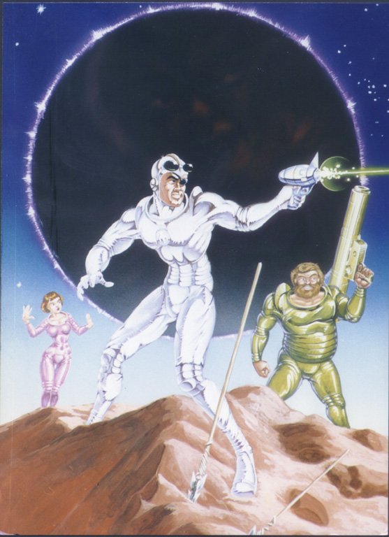 Space Man Shooting by Steve Martin, Finished