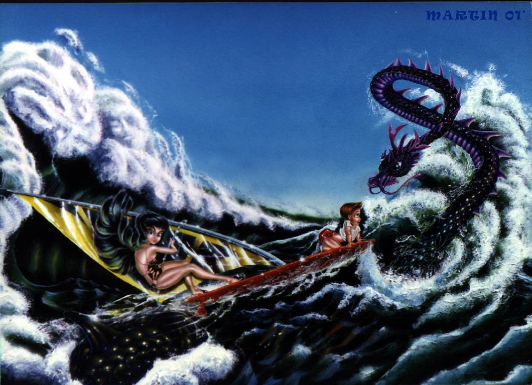 Surfin Kitsu by Steve Martin, Finished