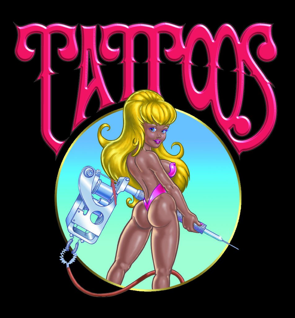 Tattoo Blondie by Steve Martin, Finished