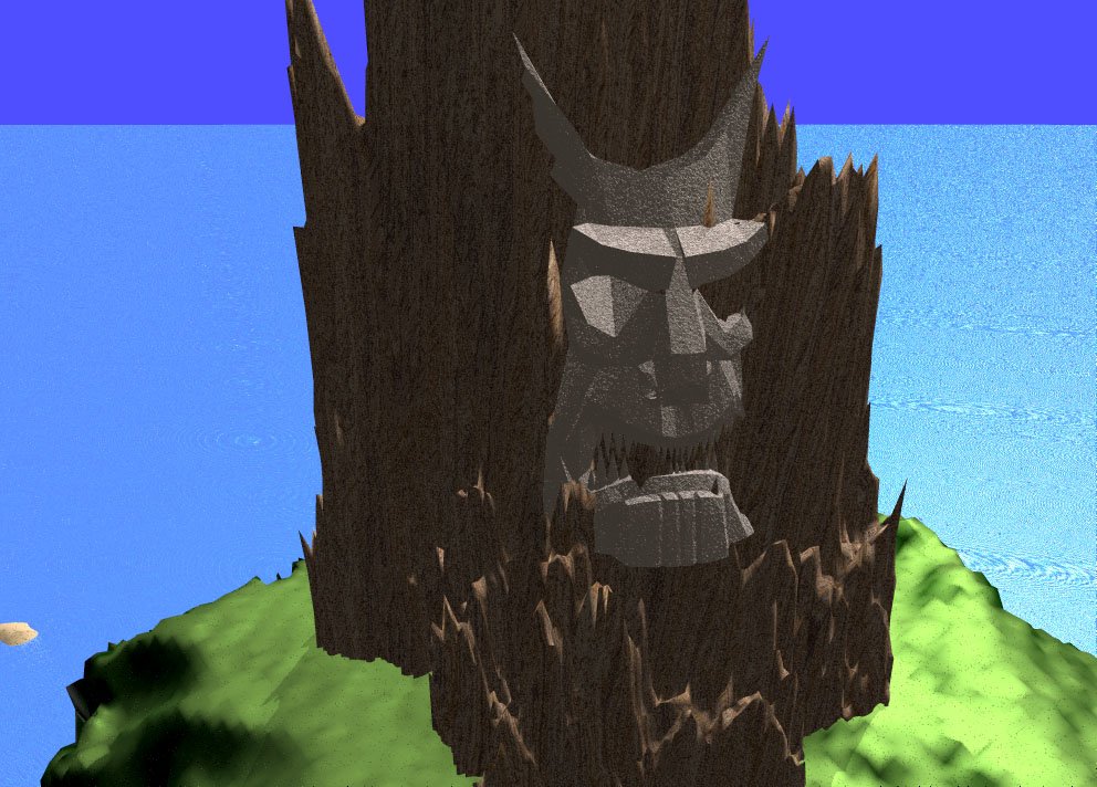 Ubanga Island God by Steve Martin, Sketch