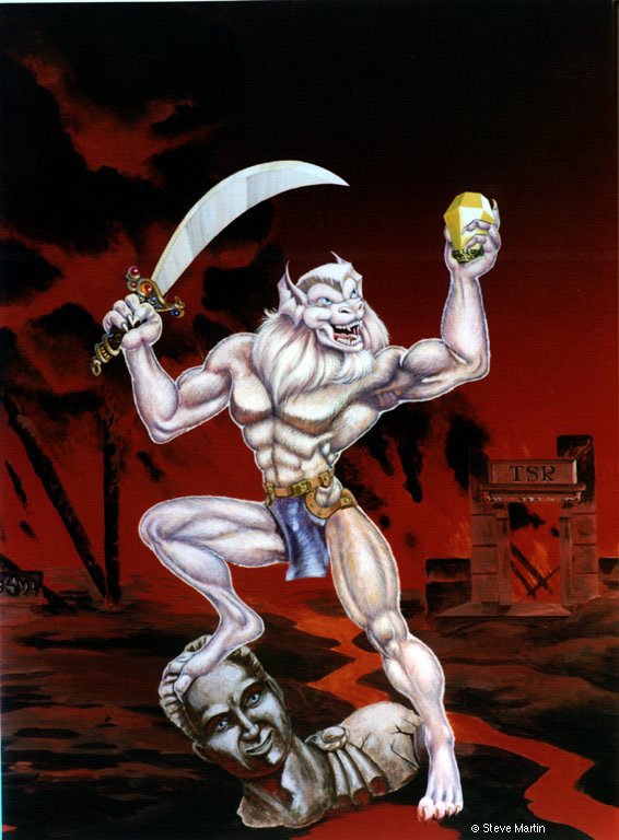 White Monster by Steve Martin, Finished