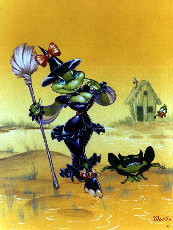 Witch Frog by Steve Martin, Finished