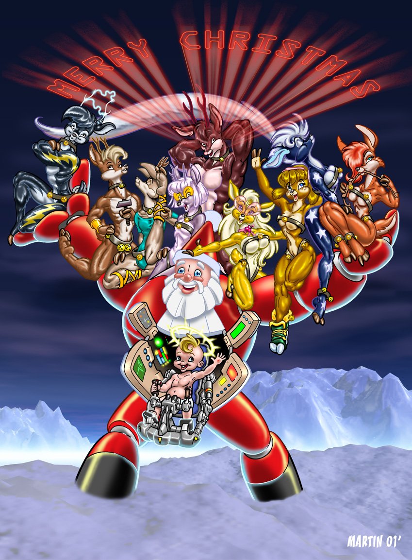 Xmas Card by Steve Martin, Finished